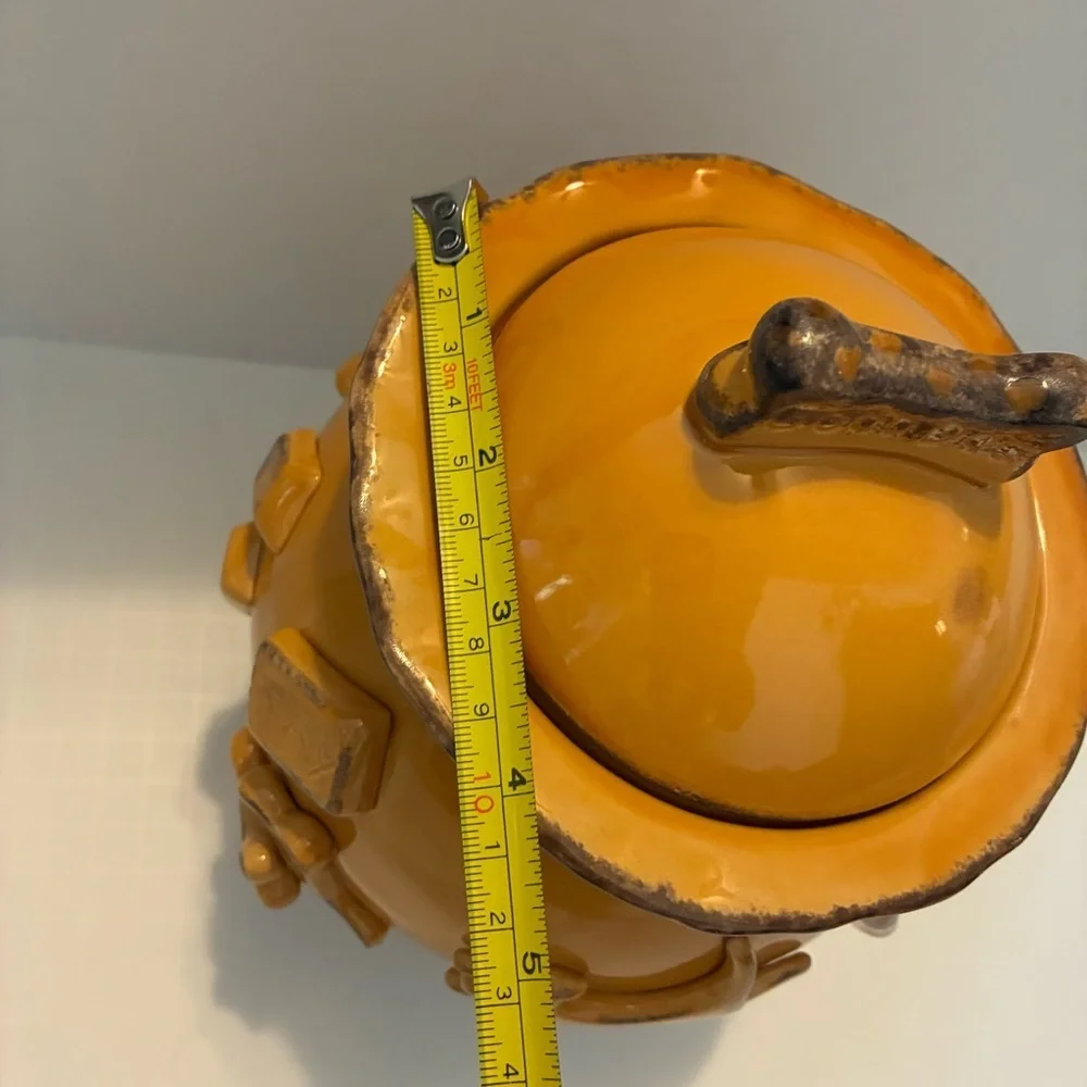 Carmel Ceramica Dog Treat Jar